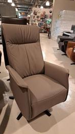 NIEUW Relaxfauteuil Flex 3-332 in gasveer, Huis en Inrichting, Fauteuils, Minder dan 75 cm, Nieuw, Leer, Ophalen of Verzenden