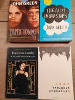 Engelse boeken VWO/HAVO lijst: Fitzgerald, Green, Zephaniah, Ophalen of Verzenden, Gelezen, Scott Fitzgerald, John Green, Zephaniah