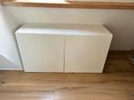 IKEA BESTÅ Dressoir - Wit - 120cm, Huis en Inrichting, Kasten | Dressoirs, Ophalen, Kunststof, 100 tot 150 cm, Zo goed als nieuw