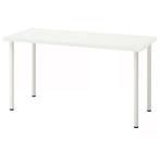 IKEA Lagkapten/Adils bureau + Alex ladekast (Wit), Huis en Inrichting, Bureaus, Ophalen, Zo goed als nieuw, Bureau