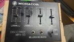 MONACOR DISCO MIXER TYPE MPX-55, Ophalen of Verzenden, Gebruikt, Minder dan 5 kanalen, Microfooningang