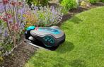 Gardena Sileno Minimo 250 met garage - zgan juni 2025, Tuin en Terras, Robotmaaiers, Bestuurbaar via app, Ophalen of Verzenden