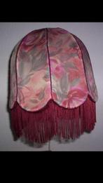 LAMPENKAPJE in rood/roze gestoffeerd, 25 tot 50 cm, Nieuw, Ophalen of Verzenden, Rechthoekig