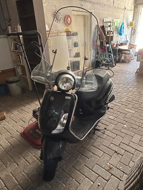 Scooter sym fiddle 2 50s, Fietsen en Brommers, Scooters | SYM, Gebruikt, Fiddle, Ophalen