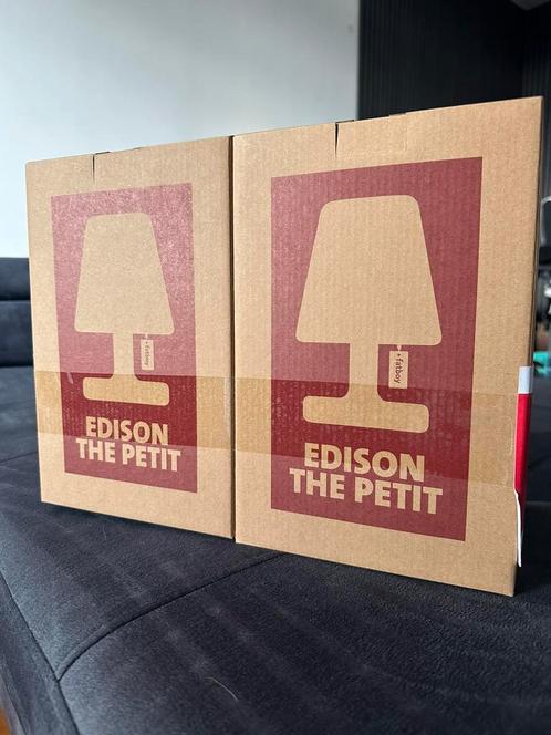 Nieuw! Fatboy Edison the Petit – DUO pack (2 stuks), Huis en Inrichting, Lampen | Tafellampen, Zo goed als nieuw, Minder dan 50 cm