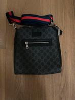 Gucci tas man, Sieraden, Tassen en Uiterlijk, Tassen | Schoudertassen, Verzenden, Zo goed als nieuw, Zwart