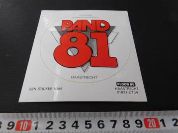 sticker Haastrecht PAND 81 stichting jongeren sociëteit  beschikbaar voor biedingen