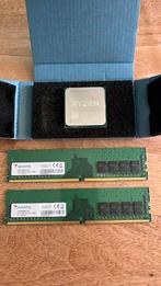 Ryzen 5 3600 + 2x 8GB DDR4 2666mhz RAM, Computers en Software, Zo goed als nieuw, Socket AM4, 3 tot 4 Ghz, AMD Ryzen 5