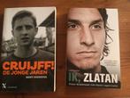 voetbalboeken- Cruijff en Zlatan, Boeken, Sportboeken, Ophalen of Verzenden, Zo goed als nieuw, Balsport