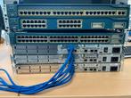 Cisco CCNA / CCNP lab 2611xm, 2x 2610xm, 3550, 2x 2950, Gebruikt, Ophalen