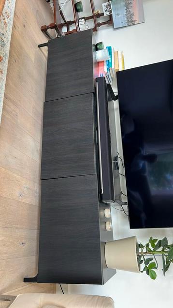 IKEA donkerbruin besta tv meubel