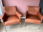 Fauteuil Design on Stock Limec leer, Huis en Inrichting, Fauteuils, Ophalen, Minder dan 75 cm, Leer, Zo goed als nieuw