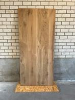 Eiken blad 30 mm recht 210*95 cm, 200 cm of meer, 50 tot 100 cm, Rechthoekig, Eikenhout