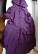 Schitterende GOTHIC jas blouse tuniek corset rug, mt 3XL, 44, Maat 42/44 (L), Zo goed als nieuw, Paars, Verzenden