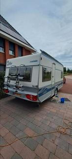 Fendt 470TFSaphir met Mover,voortent rek elektrische fietsen, Caravans en Kamperen, Omvormbare zithoek, Rondzit, Particulier, Tot en met 4
