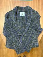 Inti 100% wol handgemaakt jasje - vest, Paars, Ophalen of Verzenden, Zo goed als nieuw, Jasje