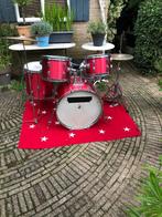 Pearl jaren 70 drumstel, Muziek en Instrumenten, Drumstellen en Slagwerk, Ophalen, Gebruikt, Pearl