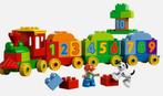 Duplo getallentrein, Kinderen en Baby's, Speelgoed | Duplo en Lego, Ophalen, Zo goed als nieuw, Complete set, Duplo