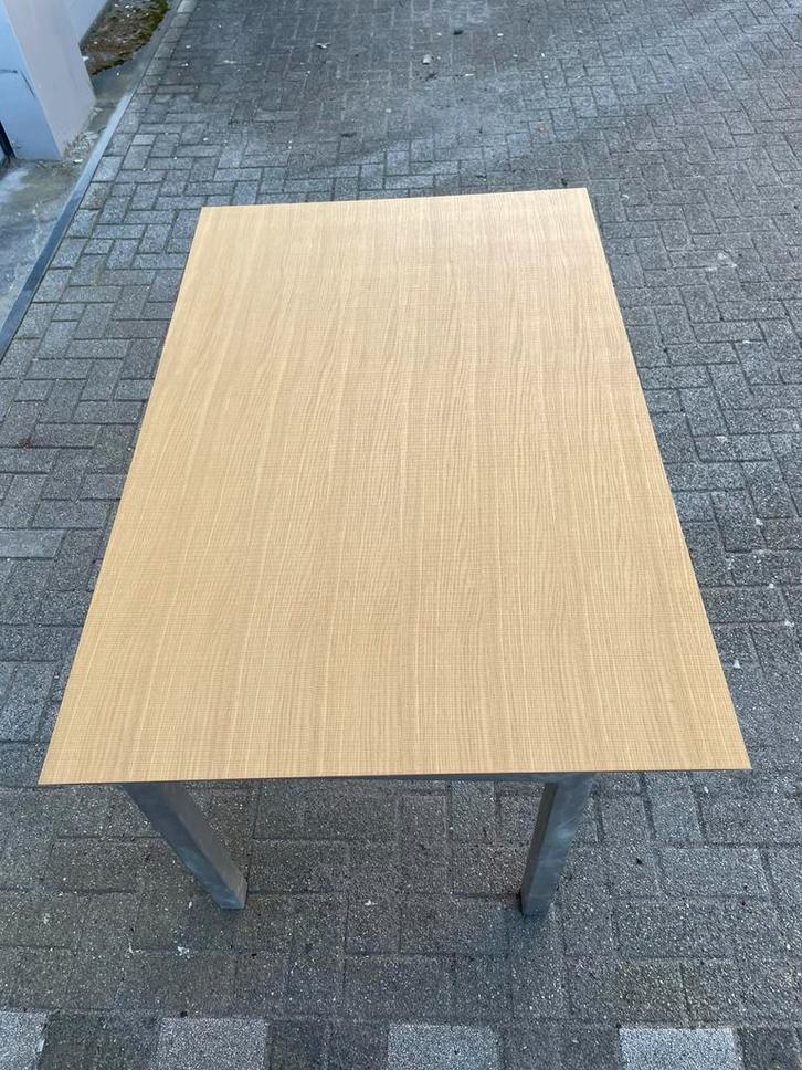 TREKU mdf tafelblad 140 x 90 zonder onderstel, Huis en Inrichting, Tafels | Eettafels, Zo goed als nieuw, Vijf personen of meer