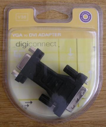 Nieuwe VGA naar DVI-adapter beschikbaar voor biedingen