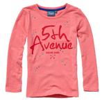 VINGINO longsleeve shirt roze met strass maat 16 176, Kinderen en Baby's, Kinderkleding | Maat 176, Meisje, Ophalen of Verzenden