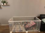 Houten Grondbox, Kinderen en Baby's, Ophalen, Zo goed als nieuw, Vierkant, Boxkleed