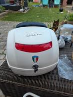 Vespa Topkoffer met Bagagerek en Sleutels, Fietsen en Brommers, Brommeronderdelen | Scooters, Ophalen, Zo goed als nieuw
