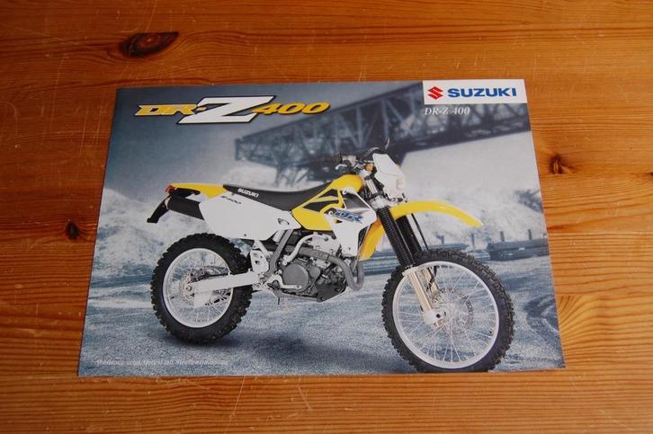 Suzuki DR-Z400, Motoren, Handleidingen en Instructieboekjes, Suzuki, Ophalen of Verzenden