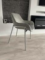 NIEUW! Grijze zilveren Eric Kuster stoelen, eetkamerstoelen, Huis en Inrichting, Stoelen, Ophalen, Nieuw, Grijs