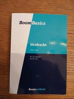 Strafrecht - Boom Basics, 11e druk, Mr. J.P. Cnossen, mr. D.S. Jol, Nieuw, Gamma, HBO
