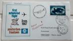 FDC Openingsvlucht Amsterdam Freetown 1967
KLM Amsterdam Fre, Postzegels en Munten, Ophalen of Verzenden, Nederland