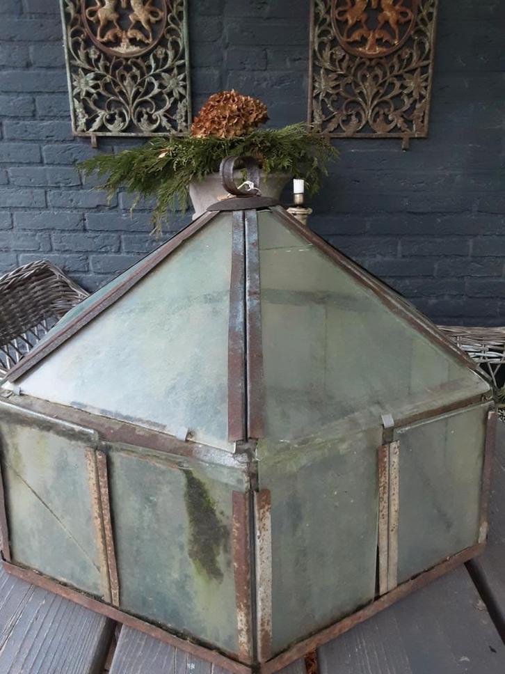 Oud Tuinkasje/cloche., Antiek en Kunst, Curiosa en Brocante, Ophalen