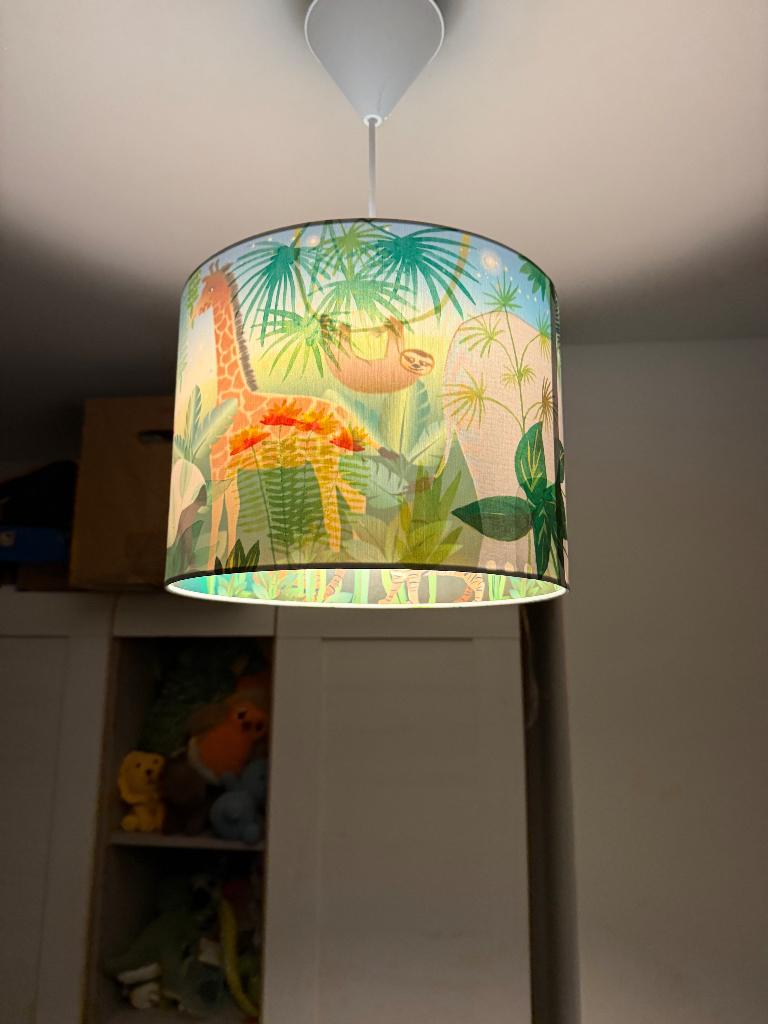 Lamp hartendief Jungle, Ophalen, Gebruikt, Minder dan 50 cm