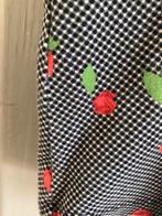 Super mooi Pepita ruitje - roosjes King Louie rokje Mt XL, Kleding | Dames, Ophalen, Overige kleuren, Maat 46/48 (XL) of groter