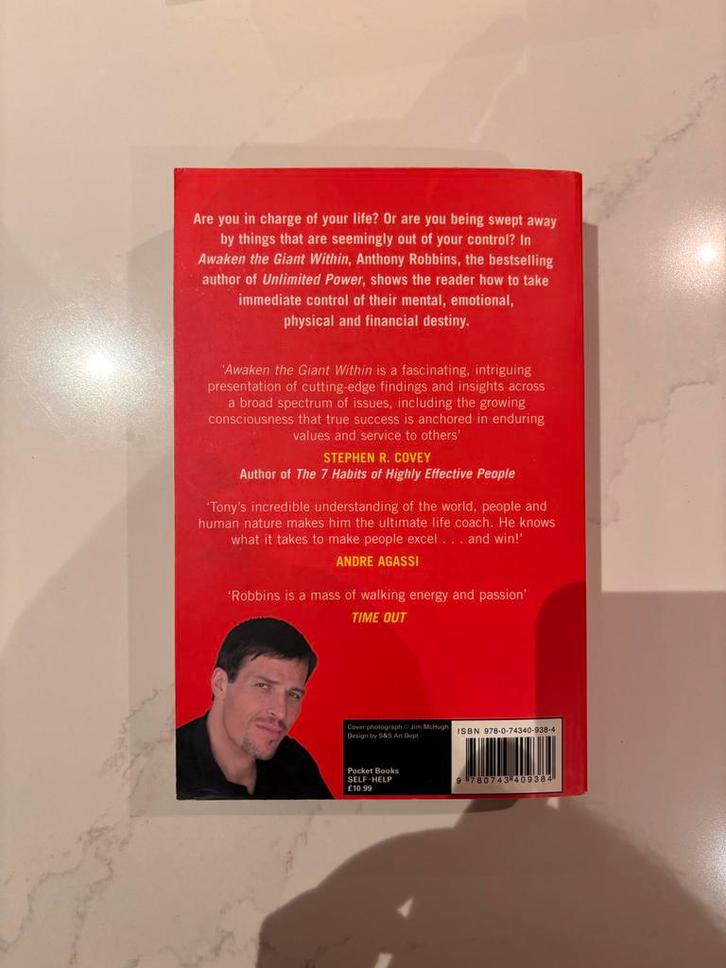 Awaken the Giant Within - Anthony Robbins, Boeken, Advies, Hulp en Training, Gelezen, Ophalen of Verzenden