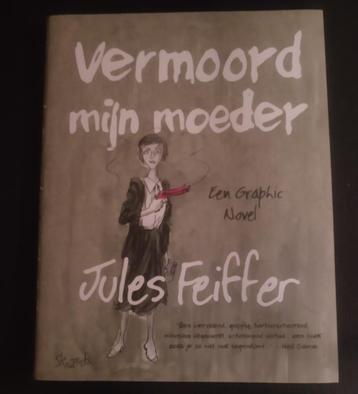 Vermoord mijn Moeder HC - Jules Feiffer / Noir Graphic Novel beschikbaar voor biedingen