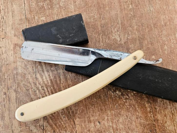 H.Ziegelbauer 6/8 scheermes, Antiek en Kunst, Antiek | Gereedschap en Instrumenten, Ophalen of Verzenden