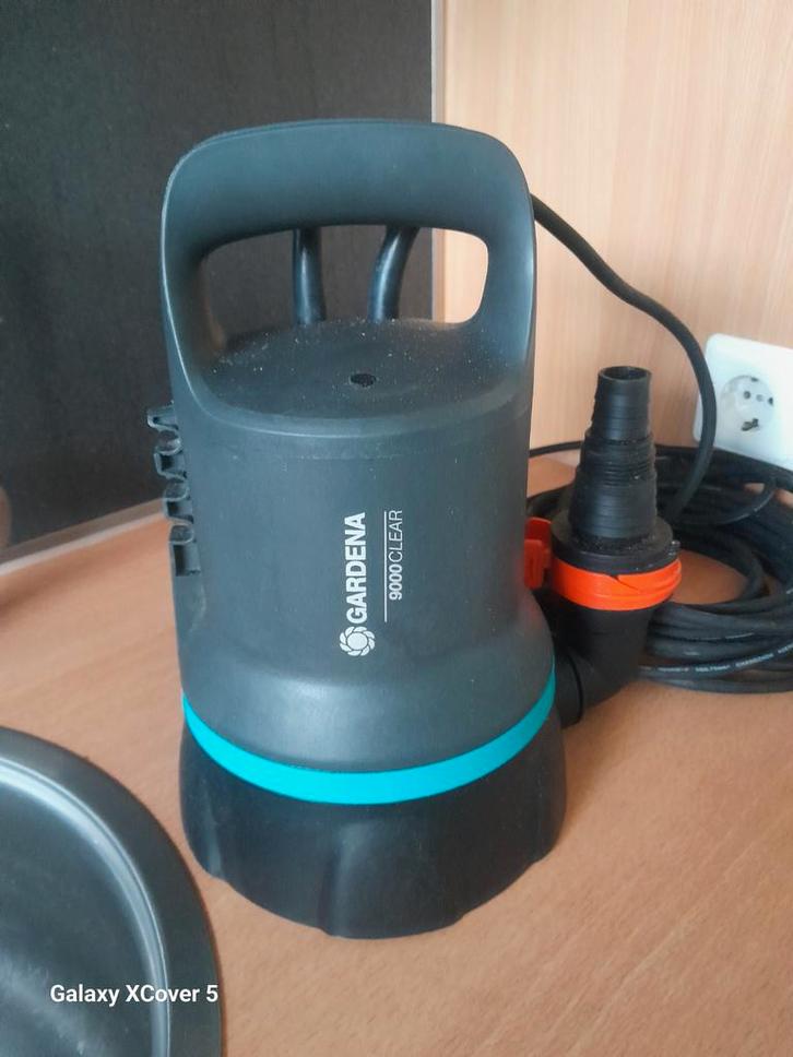 Gardena 9000 Clear Dompelpomp -zgan, Witgoed en Apparatuur, Waterkokers, Zo goed als nieuw, Ophalen of Verzenden
