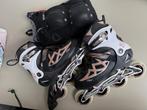 Fila Skeelers incl beschermers, Sport en Fitness, Skeelers, Verstelbaar, Nieuw, Inline skates 4 wielen, Dames