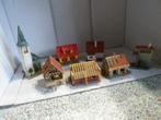 10 verschillende reeds gebouwde huisjes voor N spoor, Hobby en Vrije tijd, Modeltreinen | N-Spoor, Gebruikt, Gelijkstroom of Wisselstroom
