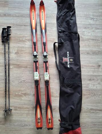 Salomon Axendo 8 Prolink skis, Marker bindings, bag & poles beschikbaar voor biedingen