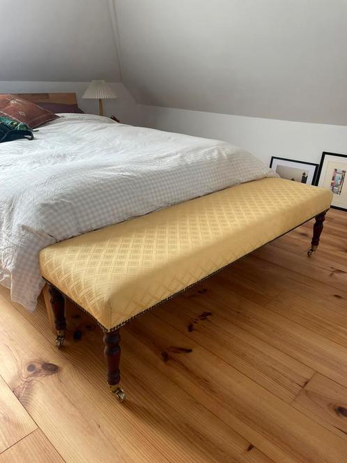 Vintage Bench / Bankje, Huis en Inrichting, Banken | Sofa's en Chaises Longues, Gebruikt, Tweepersoons, Minder dan 150 cm, Ophalen of Verzenden