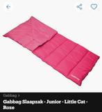 Gabbag, Little Cat slaapzak roze, Caravans en Kamperen, Slaapzakken, Ophalen, Zo goed als nieuw