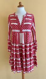 Devotion rood/crème kleurige jurk. Maat XS, Overige kleuren, Devotion, Ophalen of Verzenden, Zo goed als nieuw