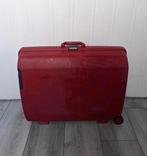 Koffer rood - Samsonite, Sieraden, Tassen en Uiterlijk, Koffers, Gebruikt, Hard kunststof, Slot, Ophalen of Verzenden