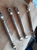 RVS wandspanner 4x wandspanner spanschroef, Gebruikt, Wandspanner, Ophalen of Verzenden, Rvs