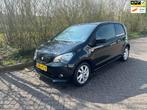 Seat MII 1.0i Style Chic Airco 82.810 km Stoelverwarming El., Voorwielaandrijving, Euro 5, Gebruikt, Zwart