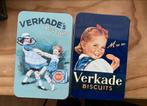 Vintage blikken Verkade, Gebruikt, Ophalen of Verzenden, Verkade