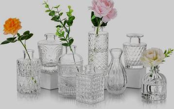 Bloemen vaasjes bruiloft beschikbaar voor biedingen