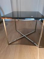 Leuke bijzettafel, Huis en Inrichting, Tafels | Bijzettafels, Glas, Minder dan 45 cm, Modern, Gebruikt